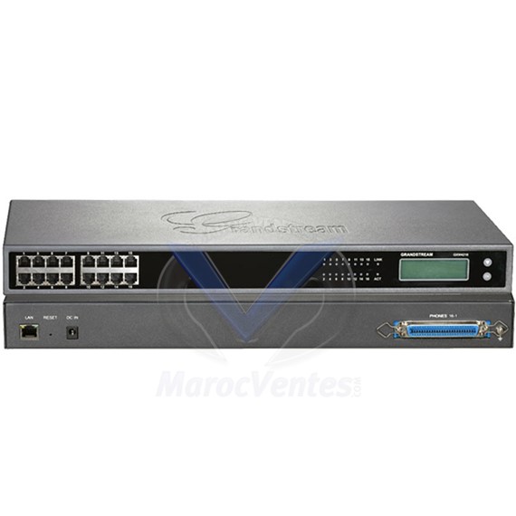 Passerelle VoIP Analogique  16/24/32 Ports FXS Nouvelle Génération GXW4216 V2